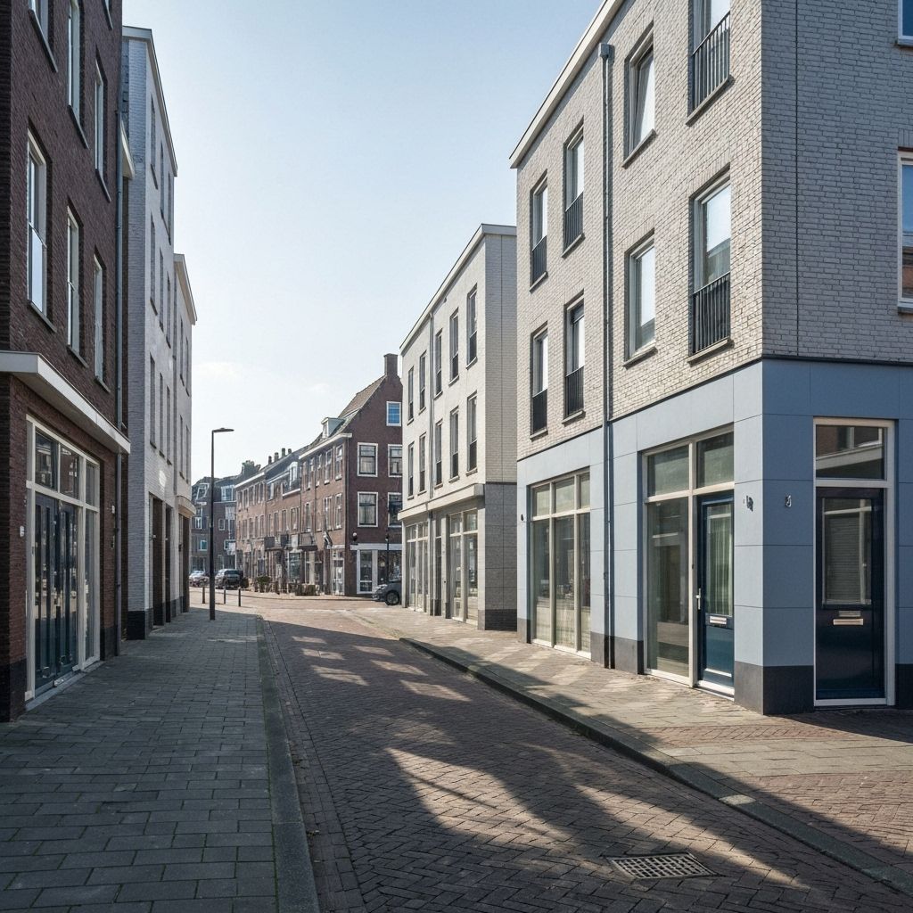 Modern Dutch residential and commercial properties