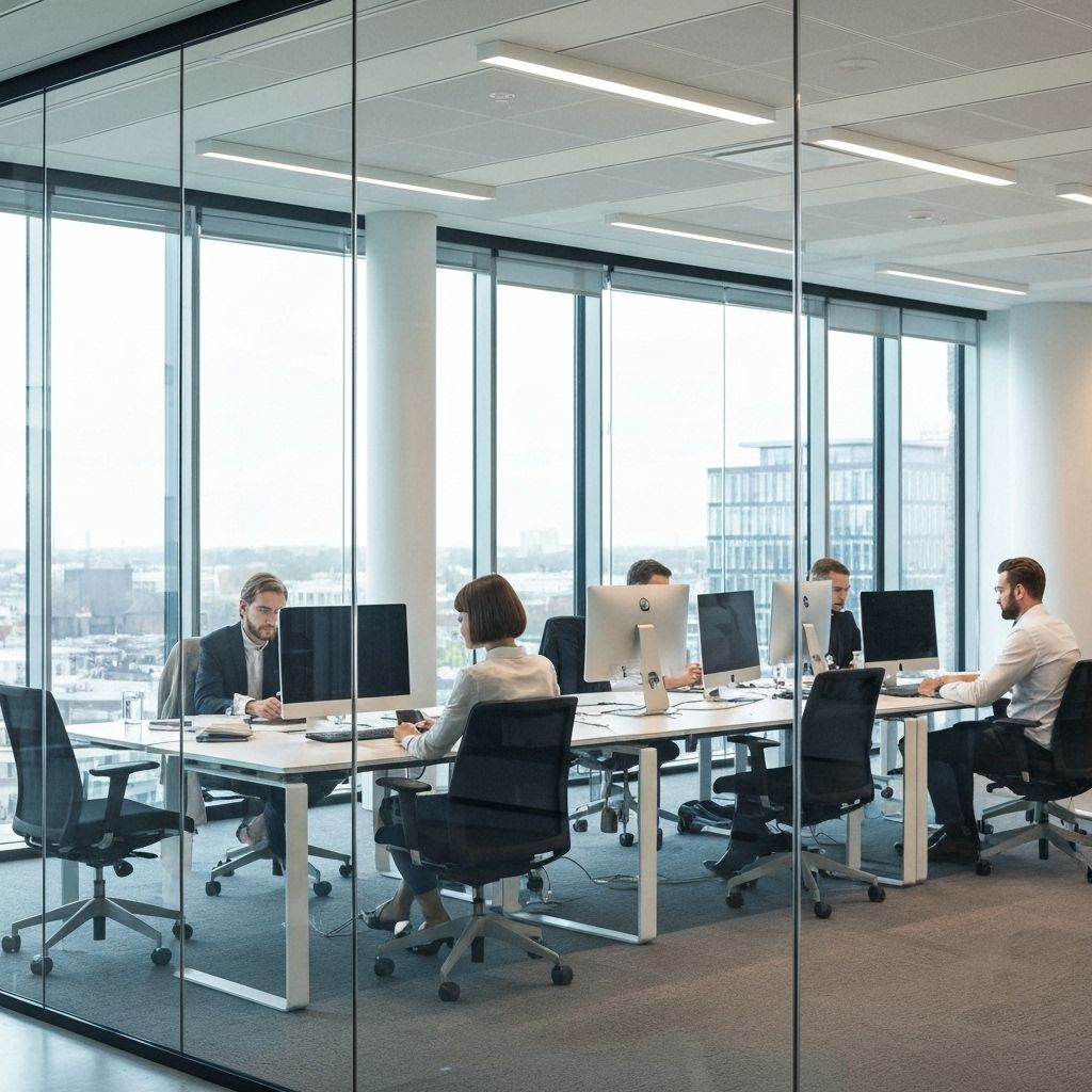 Modern commercial office space